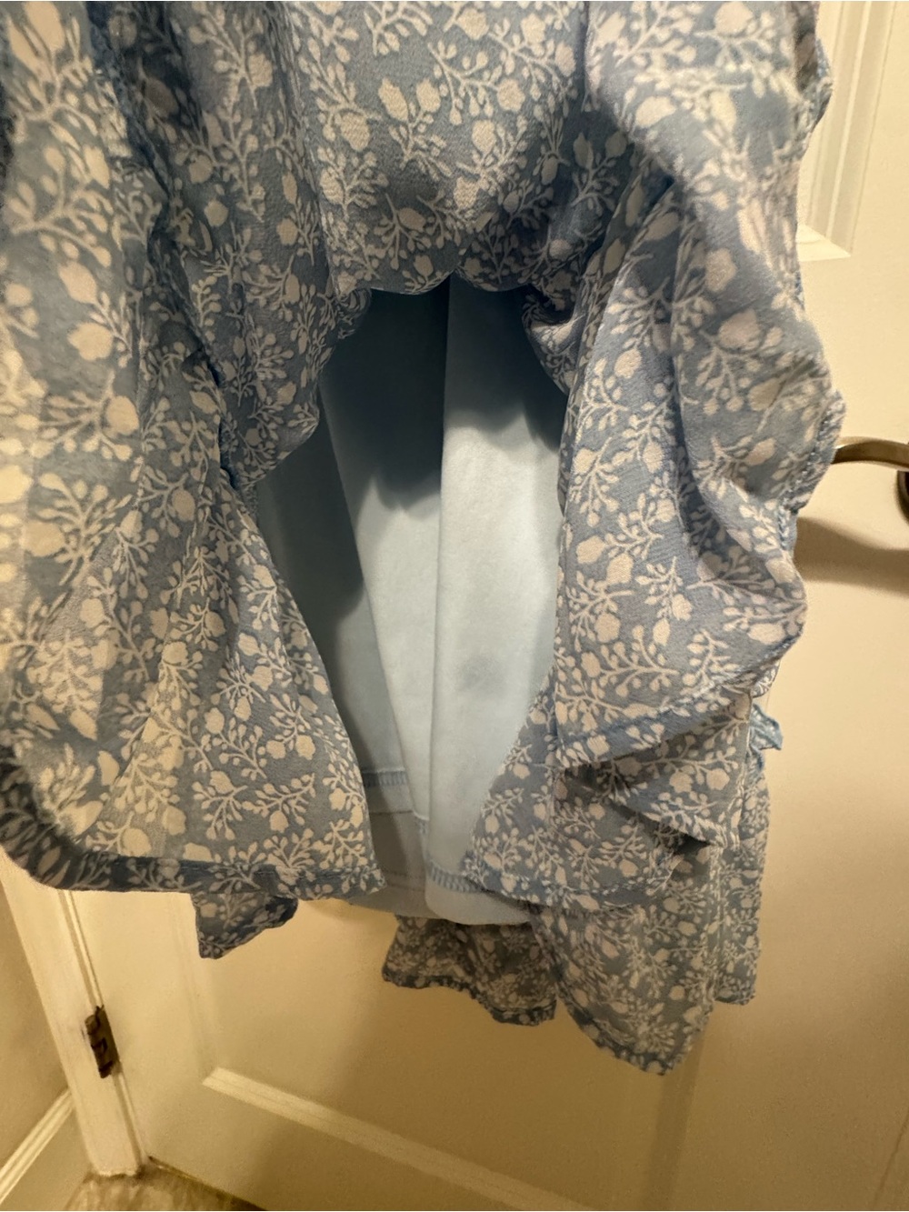 New In Blue Women’s Ruffle Dress - Picture 10 of 11